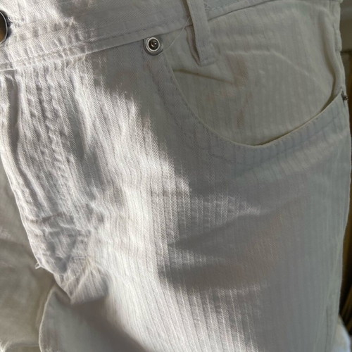 White pants used, size 46