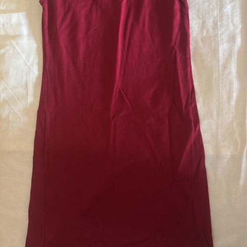 Red dress, short, size small, Tally