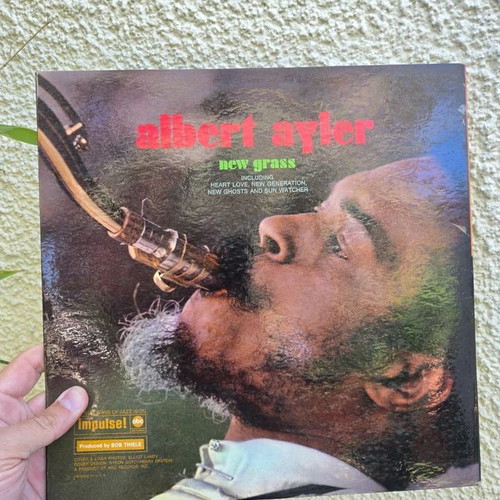 Albert Ayler New Grass Impulse 1969 vinyl like new, jazz