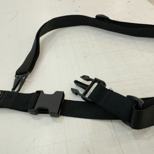 Tactical 3-point sling for G3 rifle, black