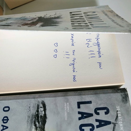 Camilla Lackberg book set of 5 used