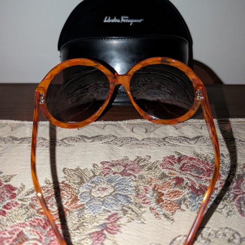 Salvatore Ferragamo sunglasses with original case