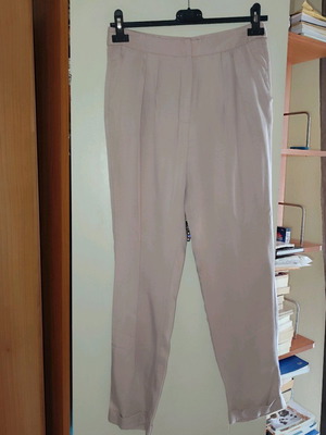 Mango women's trousers like new, dusty pink color, size 36