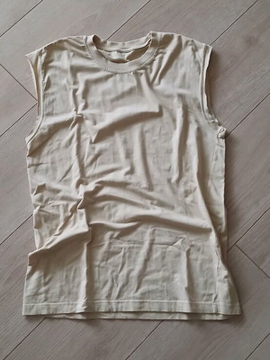 Мъжки потник употребяван, бежов, размер M