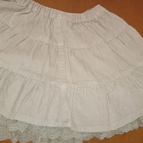 Mothercare Corduroy Skirt for 2-3 Years Like New, Brown