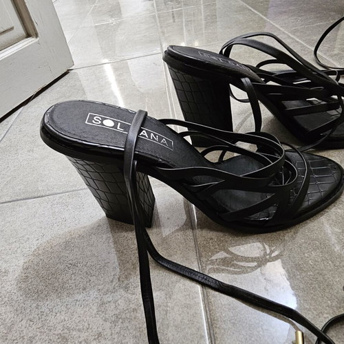 Sol Sana high-heeled sandals like new, size 40, black