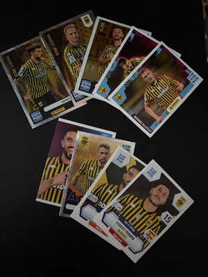 Panini Aris Cards like new, pack of 8
