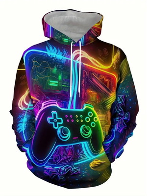 Long-sleeve thin XXL gaming shirt new