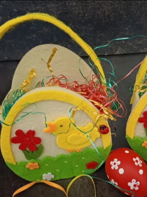Easter decorations like new