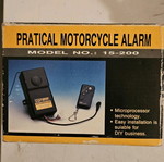 Motorcycle alarm new