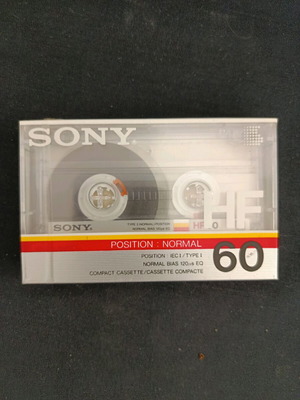 Κασέτα ήχου Sony HF60 N σφραγισμένη καινούργια