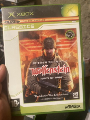Wolfenstein Return to Castle Xbox Original game
