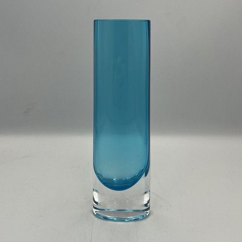 Vintage Art Glass Vase Chimney Mid-Century Modern Like New