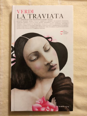 La Traviata book and 2 CDs Giuseppe Verdi new, classical