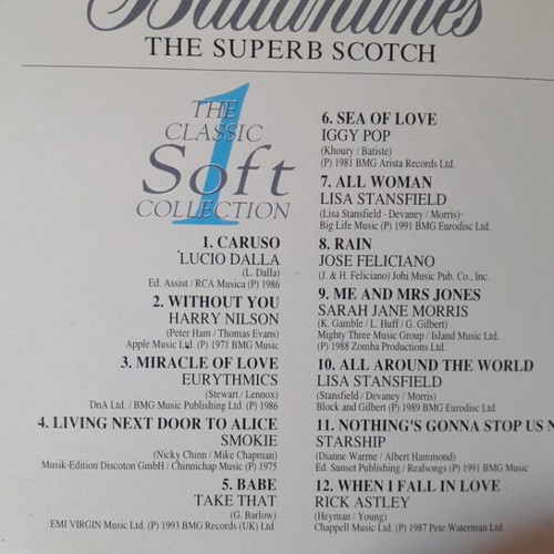 Ballantine's The Classic Hard & Soft Collection 2 CD set