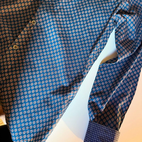 Ted Baker London Patterned Cotton Shirt size M like new
