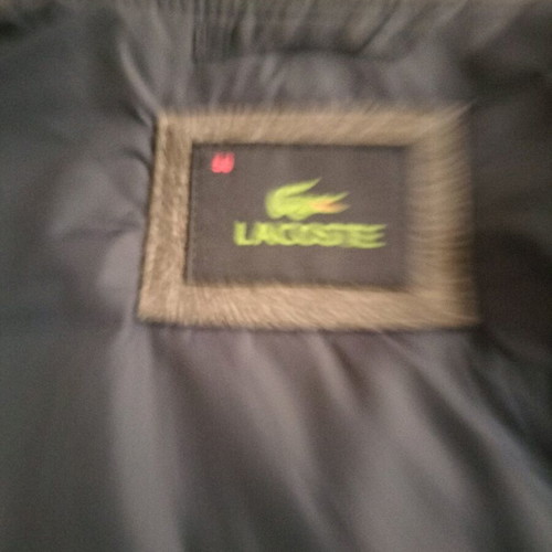 Lacoste men's winter jacket like new, double face, size XL