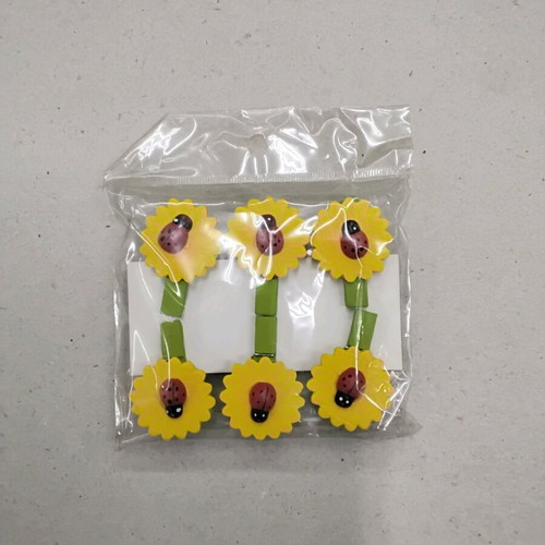 Craft Clothespins 3.5cm Ladybug Set of 6 New
