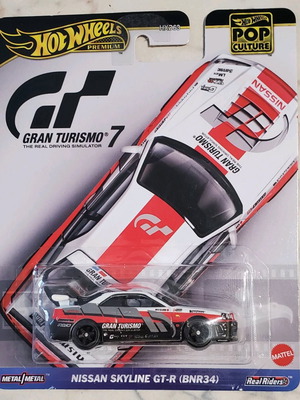 Hot Wheels Premium Gran Turismo Nissan Skyline R34 sealed