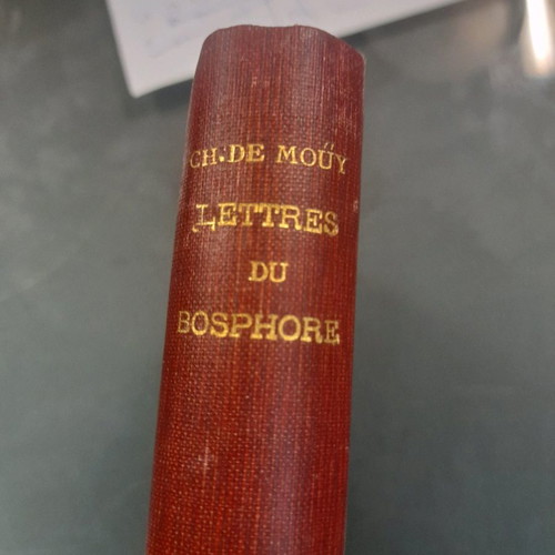 Lettres du Bosphore 1879 used book with engravings