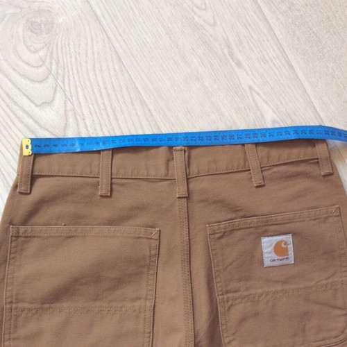 Carhartt WIP Single Knee Straight-Leg Trousers size 29/32 like new, brown