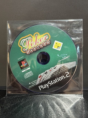 Poker Masters PS2 game used, disc only