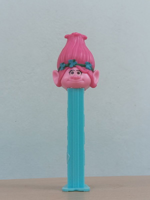 Pez Trolls Poppy διανομέας καραμελών μεταχειρισμένος, DreamWorks