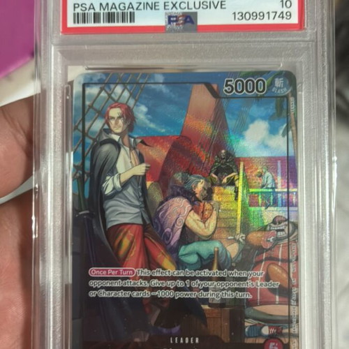 Shanks OP09-001 PSA 10 trading card new