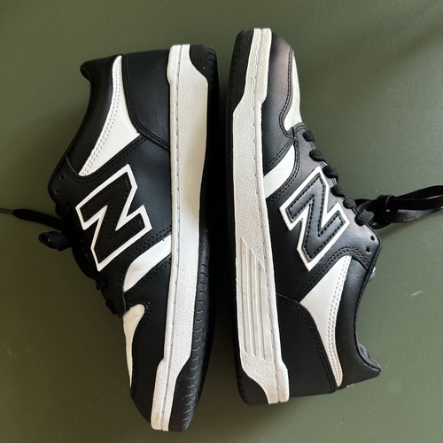 New Balance 480 sneakers size 39.5 like new, black and white