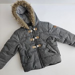 Obaïbi children's grey jacket like new, size 3, 98 cm
