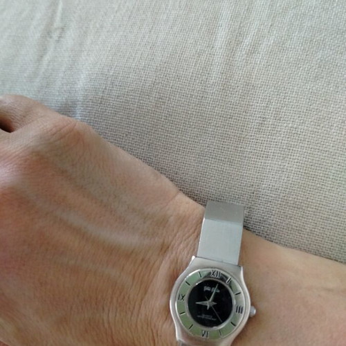 Folli Follie Vintage 90s Ladies Watch Stainless Steel Minimalist Cuff used