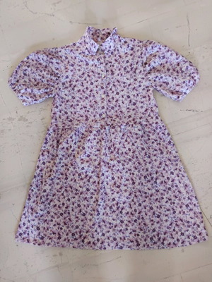 Zara dress for girls with floral sleeve, like new, size 11/12