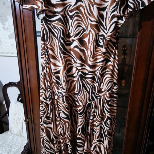Mat Fashion animal print dress new, size S/M