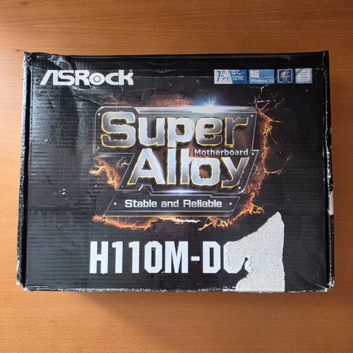 ASRock H110M-DGS Micro-ATX motherboard, LGA 1151, DDR4