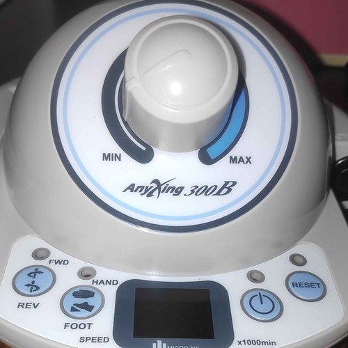 Anyxing 300B professional manicure-pedicure drill and NX100C pen new, ivory