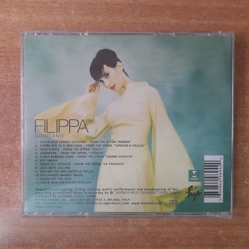 Filippa Giordano Filippa Giordano CD, classical crossover