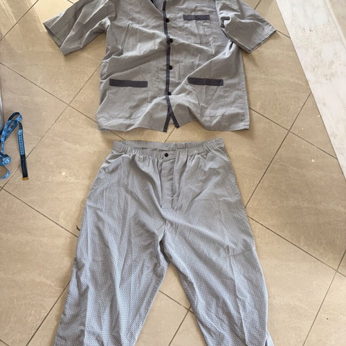 Pajama size L like new, cotton