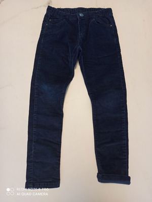 Idexe corduroy pants new, size 9-10, blue, 140 cm