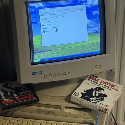 HP Vectra VL Series 8 PC used retro gaming workstation Pentium III 500MHz
