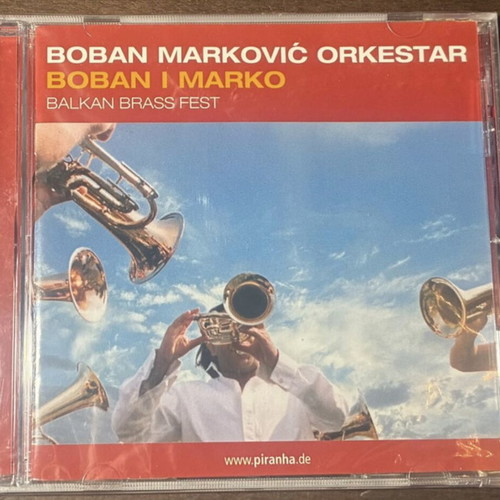 Boban Marković Orkestar Boban I Marko CD Balkan Brass Fest