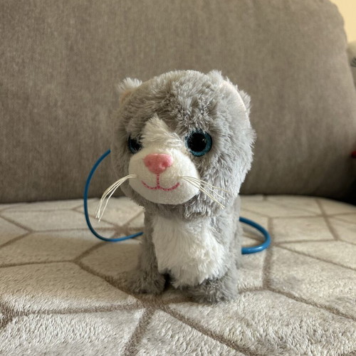 Kids cat toy with sound and walk, used