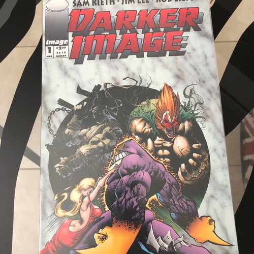 Darker Image #1 new, 1993 first edition sealed with Maxx card
