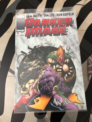 Darker Image #1 new, 1993 first edition sealed with Maxx card