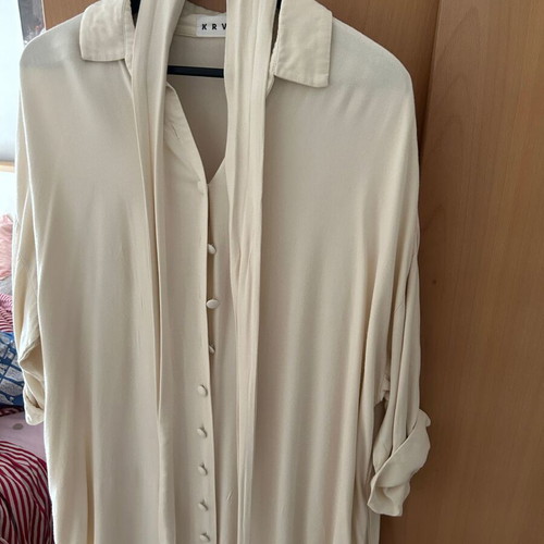 KRVN dress by Karavan cream color like new shirt style