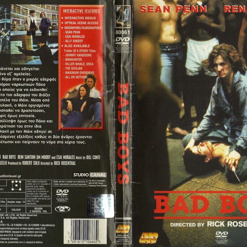 Bad Boys DVD used with subtitles