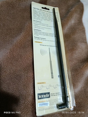Tenda Q2409 9dBi High-gain Omni-directional antenna new for internet