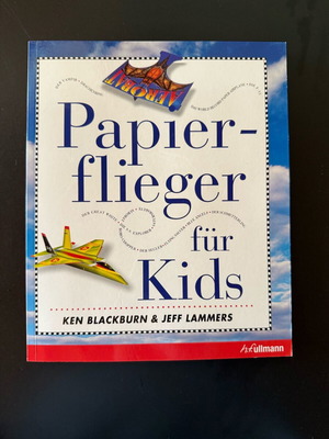 Papier-flieger für Kids German origami book new for children