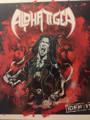 Alpha Tiger Identity LP κόκκινο βινύλιο με CD σφραγισμένο, metal