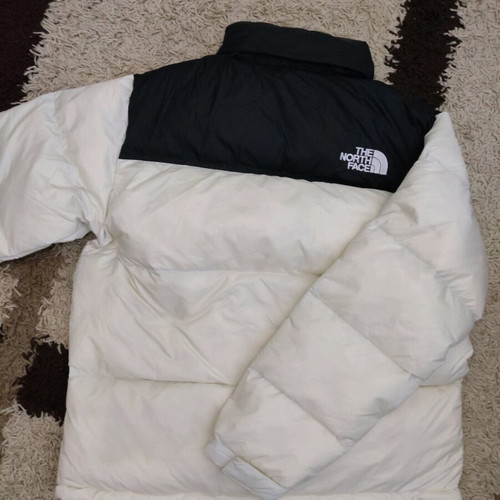 The North Face 1996 Nuptse Puffer Jacket new, size large, black and white