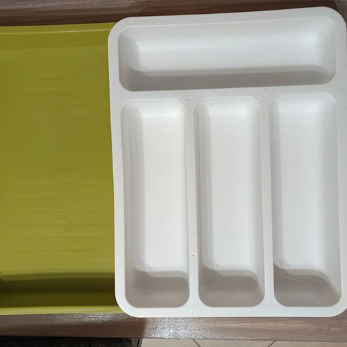 Cutlery tray used, expandable drawer organizer for kitchen utensils